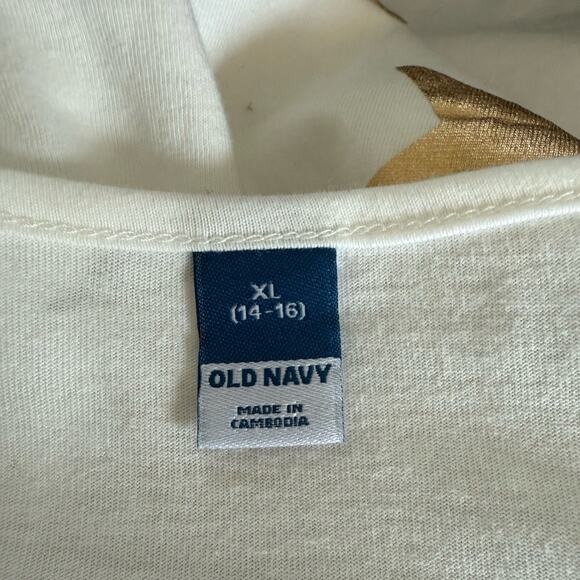 Old Navy Gold Stars Long-Sleeve Square Neck Fit and Flare Dress - Picture 5 of 8